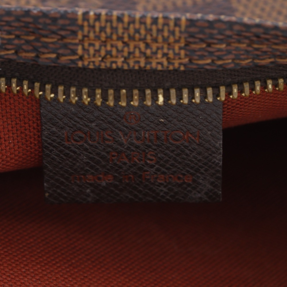 LOUIS VUITTON Brown Damier Canvas Pouch - Picture 14 of 15
